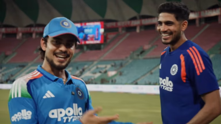 Ishan Kishan Playfully Blames Shubman Gill for Missing Double Century, Says 'Mere 70 Runs Kam Kar Diye'