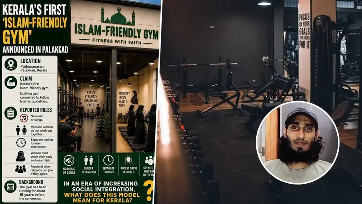 Kerala's First 'Islam-Friendly' Gym Sparks Debate Online