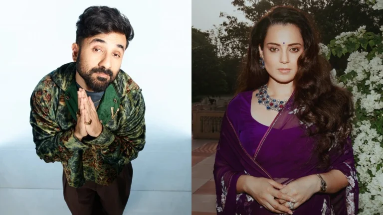 Kangana Ranaut REACTS On Viral Vir Das Kiss Controversy