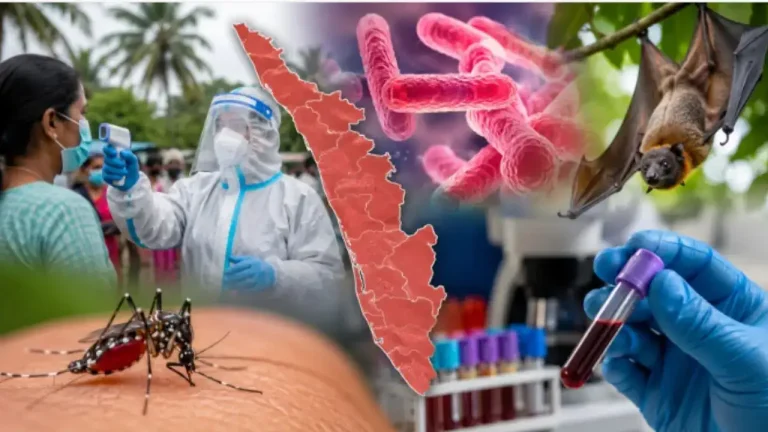 Kerala On High Alert As Nipah, Shigella And Malaria Cases Rise During Monsoon Season