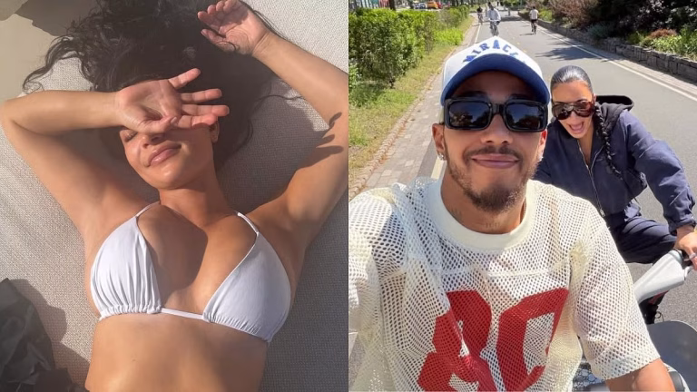 Kim Kardashian Sparks Romance Buzz With Lewis Hamilton In Viral Instagram Photo Dump