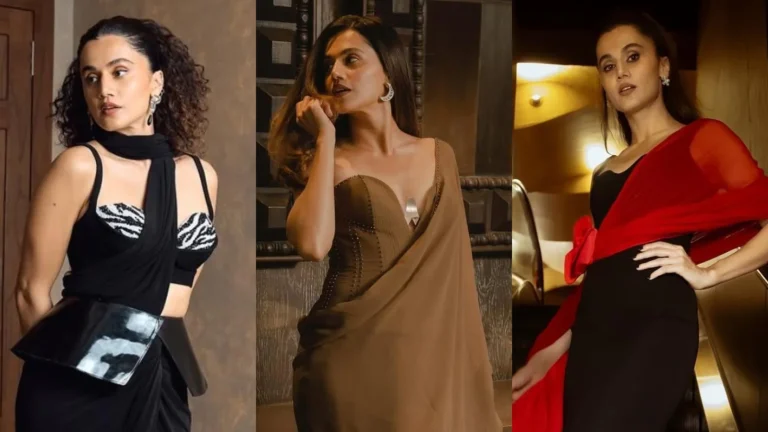 Looking for Saree Styling Inspiration? 5 Times Taapsee Pannu Redefined Traditional Fashion