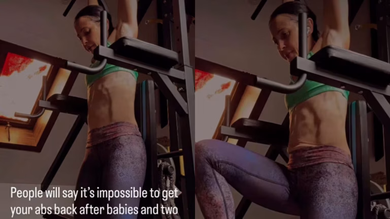 Mom of Two Reveals How She Rebuilt Her Abs After Two C-Sections