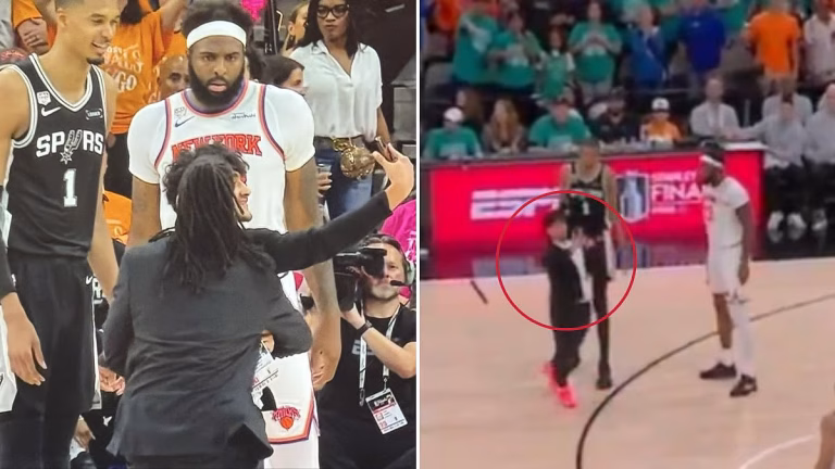 NBA Finals: Fans Storms Court During Game 1 For Selfie With Victor Wembanyama