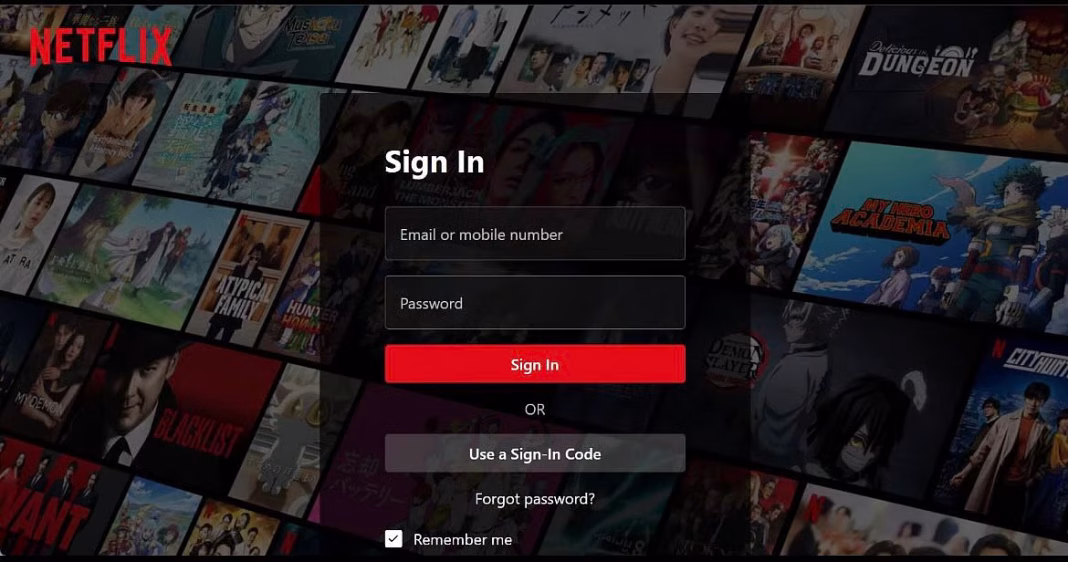 Netflix Introduces New Sign-In Rule: Every User Profile Now Needs a Unique Email ID
