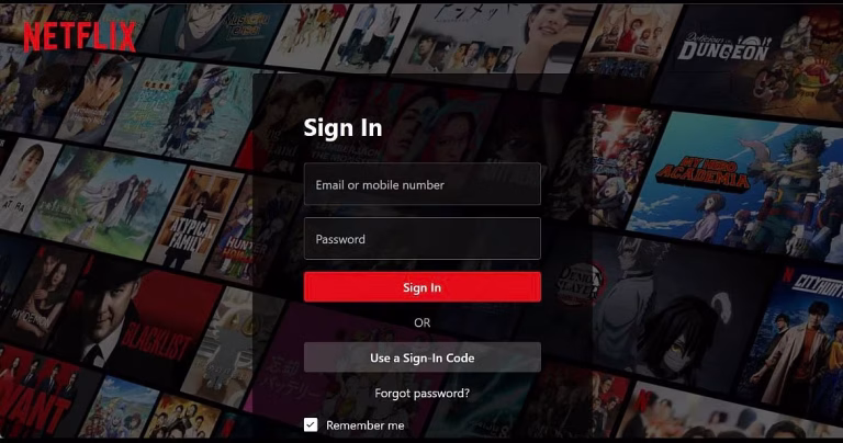 Netflix Introduces New Sign-In Rule: Every User Profile Now Needs a Unique Email ID