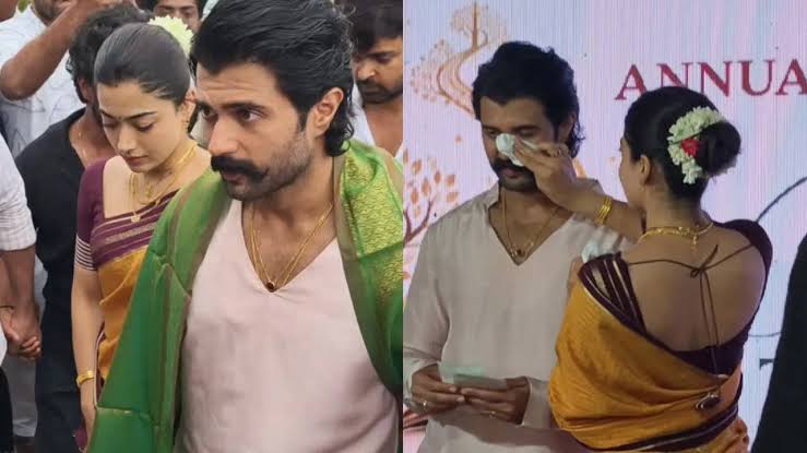 Rashmika Mandanna's Sweet Gesture For Vijay Deverakonda Wins Hearts During Telangana Visit