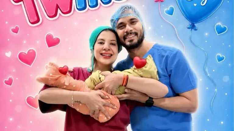 Sambhavna Seth & Husband Avinash Dwivedi Blessed With Twins