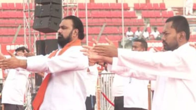 Samrat Choudhary Joins Yoga Day Event In Patna, Calls Yoga India's Timeless Gift