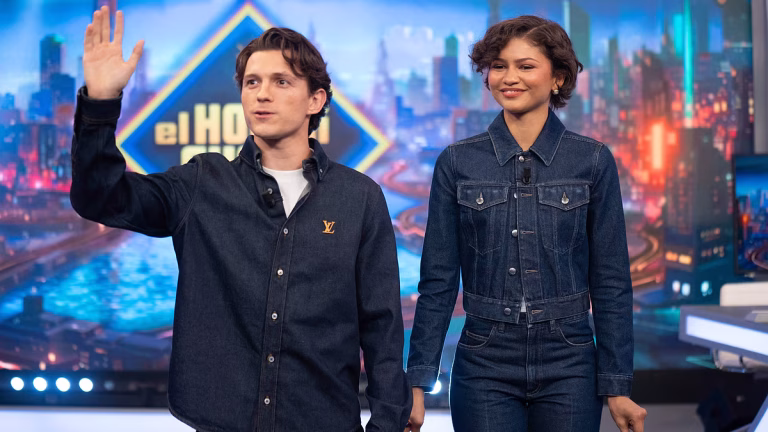 Zendaya & Tom Holland Serve Serious Style Goals in Coordinated Denim