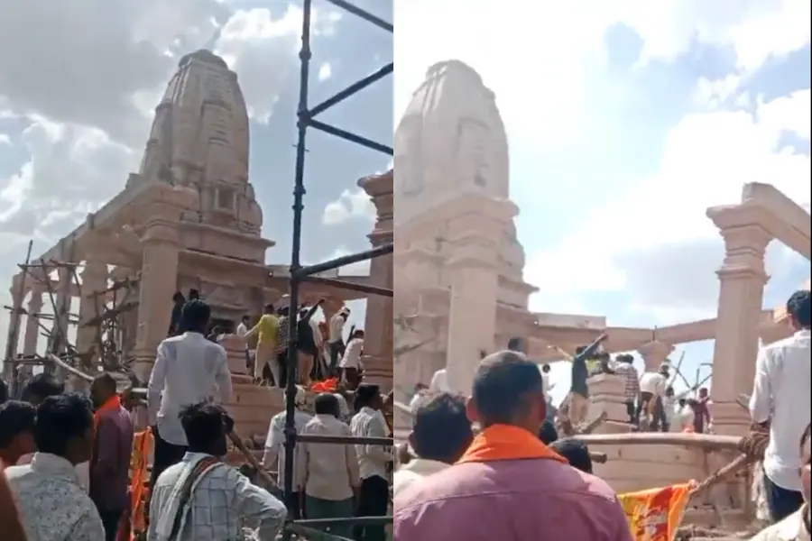 Temple Roof Collapse In Maharashtra's Parbhani Claims Five Lives, Dozens Trapped