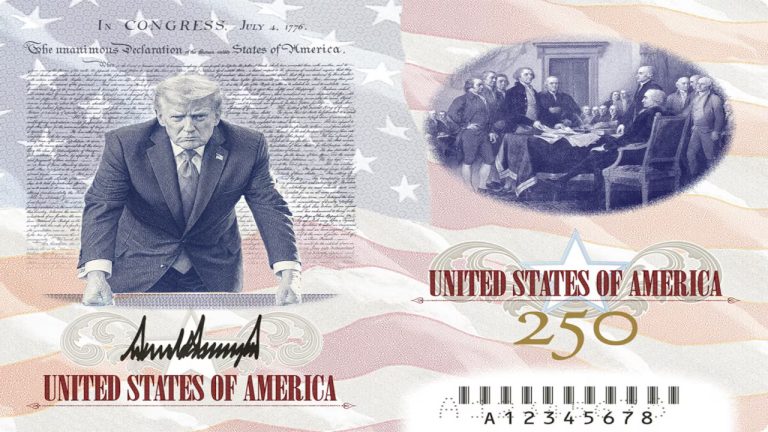 Donald Trump Unveils Limited-Edition 'Patriot Passport' To Mark America's 250th Independence Anniversary