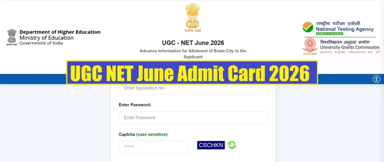 UGC NET June 2026 Admit Card Released: Download Hall Ticket For June 22-30 Exams