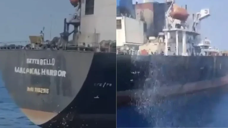 US Admits Striking Oil Tanker With Indian Crew Near Oman; India Lodges Strong Protest
