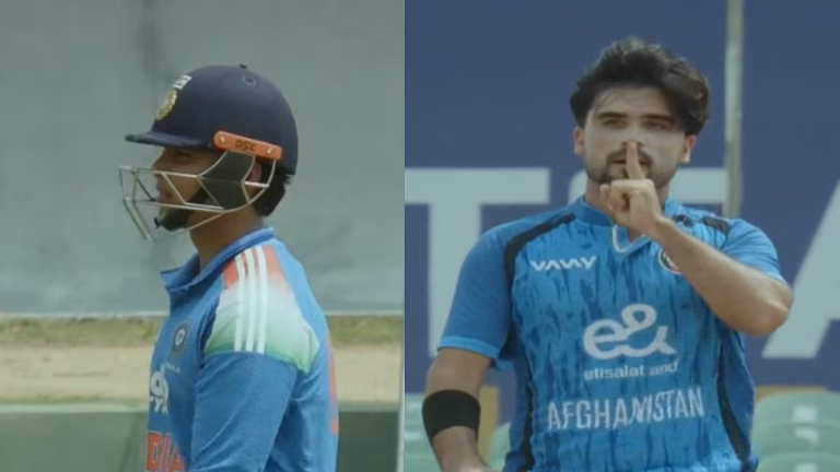IND A vs AFG A: Vaibhav Sooryavanshi Falls To Faridoon Dawoodzai, Afghanistan Pacer's Finger-On-Lips Gesture Goes Viral