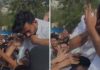 Youth Slaps CJP Founder During Jaipur Protest Youth Slaps CJP Founder During Jaipur Protest