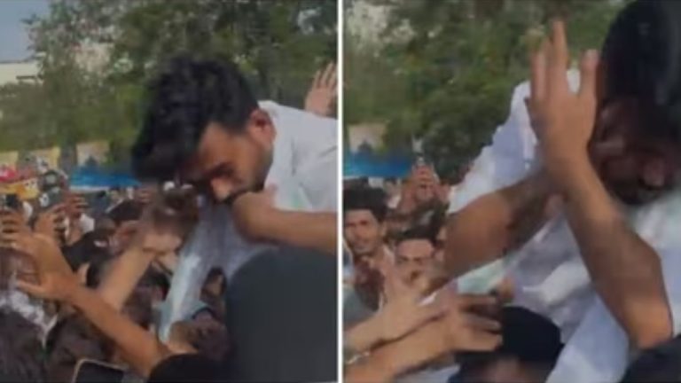 Youth Slaps CJP Founder During Jaipur Protest