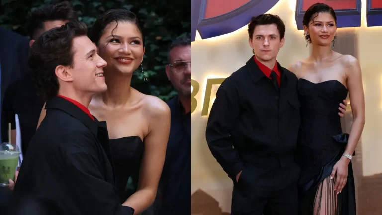 Zendaya And Tom Holland Turn Heads In Coordinated Black Looks At Spider-Man: Brand New Day Event In Madrid