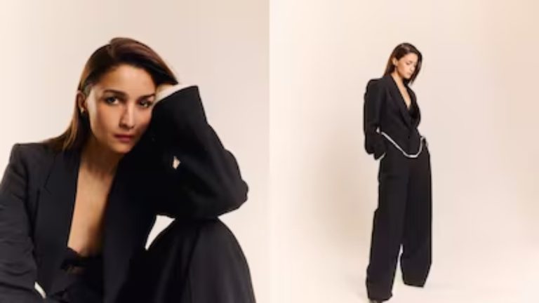 Alia Bhatt Brings Power Dressing To Delhi Promotions With Chic Corset Blazer Look