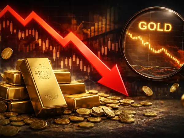 Gold Price Today Falls Nearly ₹2,000 On MCX As Hawkish Fed Outlook Weakens Bullion Demand