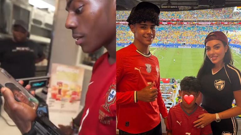 IShowSpeed Speaks With Georgina Rodriguez & Cristiano Ronaldo Jr.