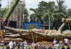 70-Foot Lionel Messi Statue Removed in Kolkata After Safety Concerns Over Stability 70-Foot Lionel Messi Statue Removed in Kolkata After Safety Concerns Over Stability