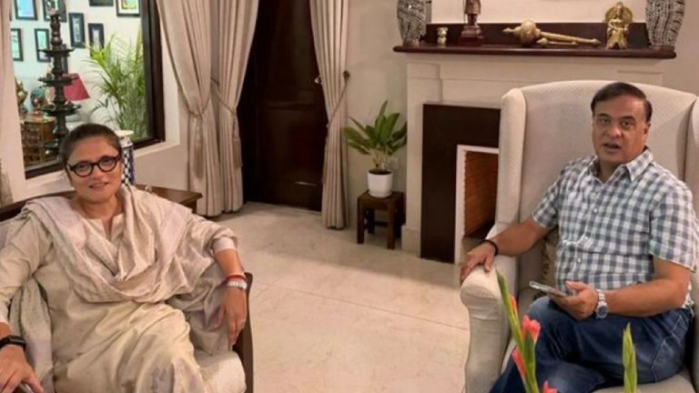 Sushmita Dev Meets Himanta After TMC Exit