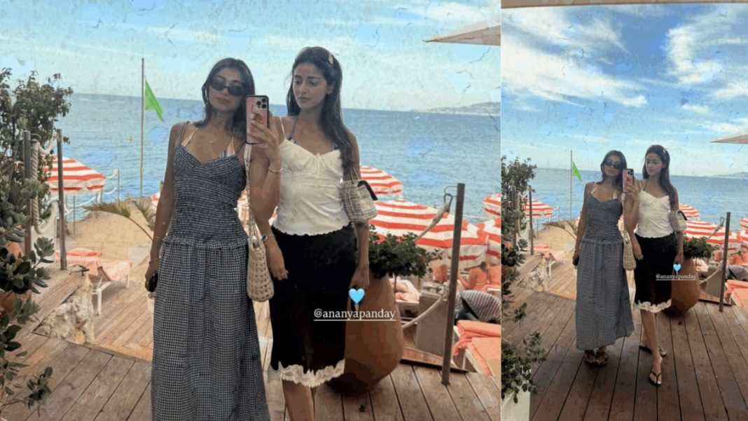 Ananya Panday Nails Effortless Summer Fashion In Chic Holiday Look With Sister Rysa