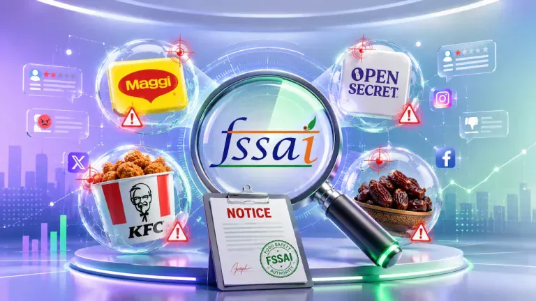 FSSAI Issues Notices To Nestlé, KFC, Flipkart And Open Secret Over Viral Food Safety Complaints