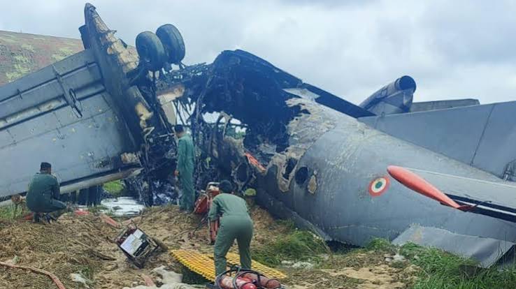 Five IAF Personnel Killed in AN-32 Aircraft Crash at Assam's Jorhat Air Base