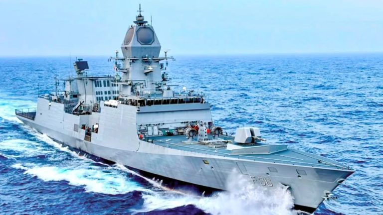 PM Modi Commissions Three Indigenous Naval Warships In Kolkata