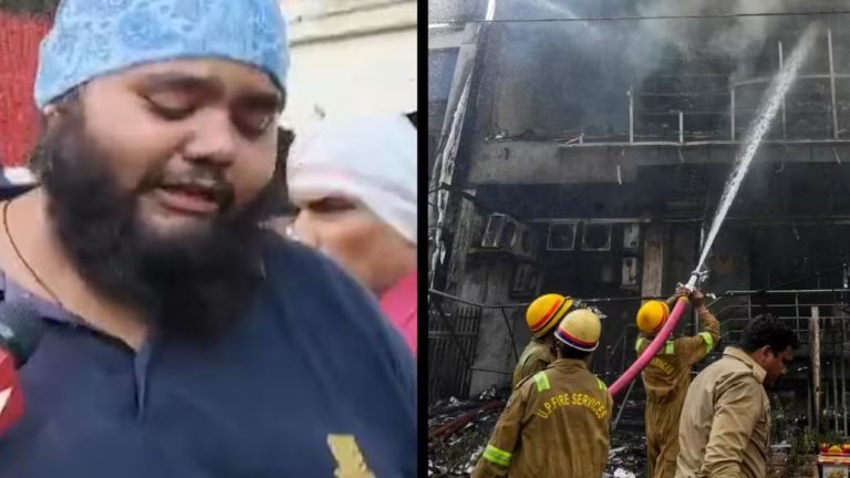 'Papa, Save Me': Victim’s Final Call Before Lucknow Fire Tragedy