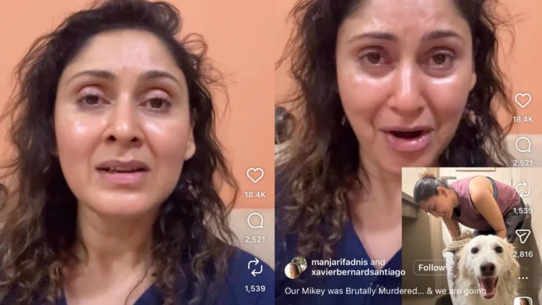 Manjari Fadnnis Demands Justice After Alleged Killing of Community Dog Mikey