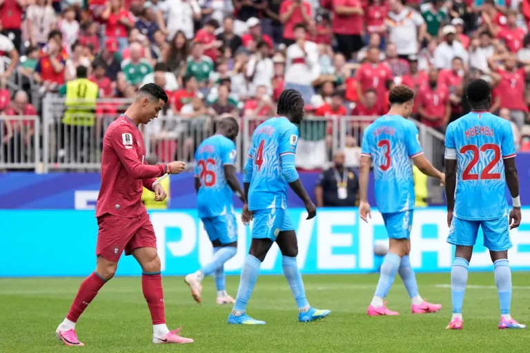 Portugal Held To 1-1 Draw by DR Congo As Cristiano Ronaldo Struggles In FIFA World Cup 2026 Opener