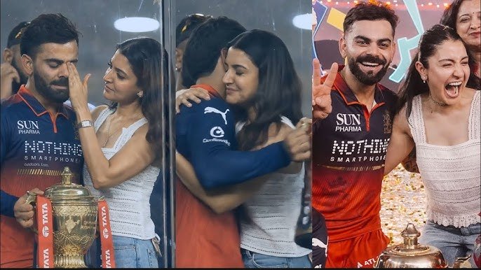Did Virat Kohli Cry In Anushka Sharma's Arms Post RCB's Victory? Is It Real Or Fake