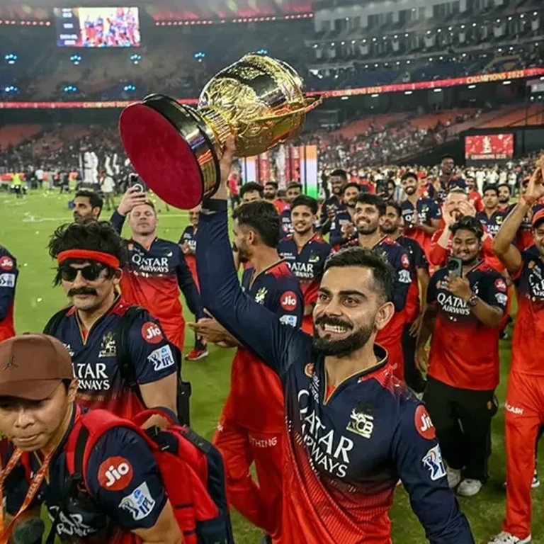Virat Kohli And Krunal Pandya Celebrate As RCB Clinch Back-To-Back IPL Titles