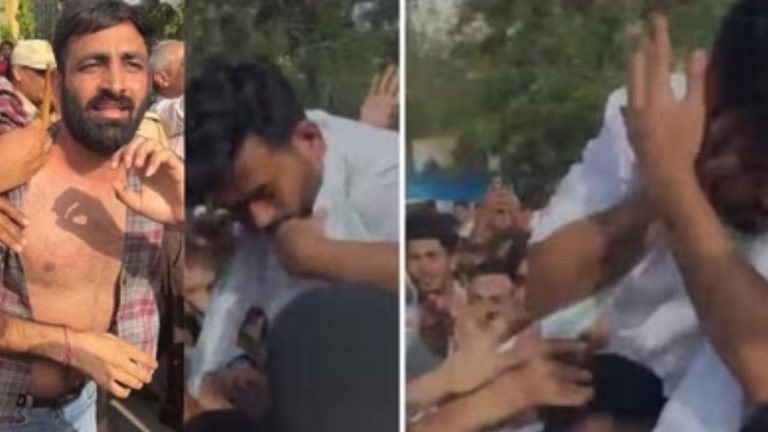 Garland Welcome For Men Accused In Abhijeet Dipke Attack