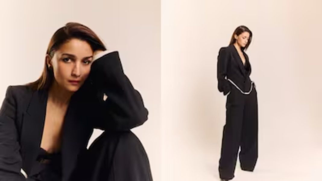 Alia Bhatt Brings Power Dressing To Delhi Promotions With Chic Corset Blazer Look