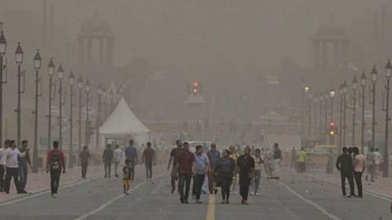 Dust Storms Lash Delhi, IMD Issues Red Alert