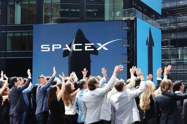 SpaceX Shares Fall 5% After Historic IPO Rally, Slip Below Amazon In Market Value