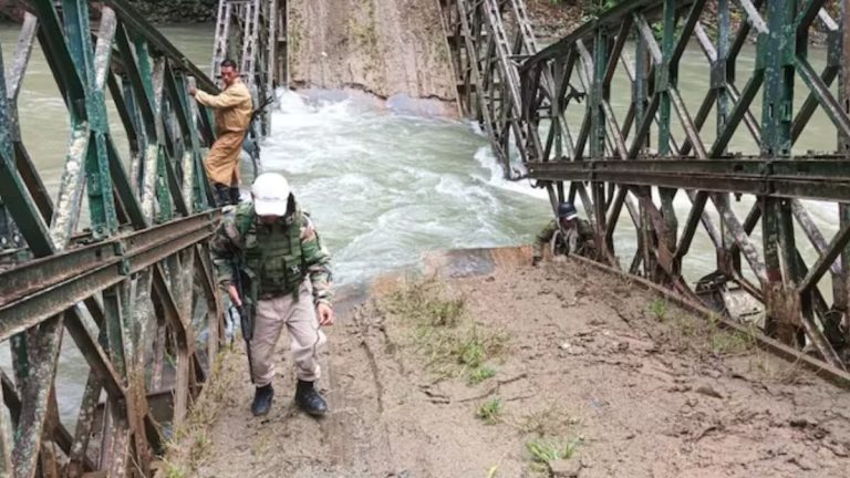 Bridge Blown Up In Manipur, Villages Cut Off