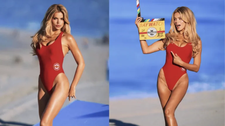 Brooks Nader Avoids Wardrobe Malfunction During Glamorous Yacht Getaway Ahead Of Baywatch Reboot