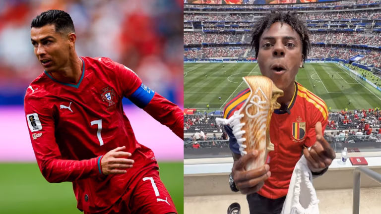 Cristiano Ronaldo Surprises iShowSpeed With Rare Game-Worn World Cup Boots After Portugal Exit