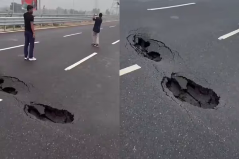 Centre Admits Two Potholes Found On Delhi-Dehradun Expressway, Says Contractor Repaired Them At No Cost To Government