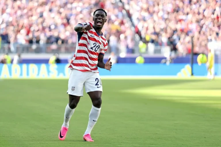 Donald Trump Confirms He Asked FIFA To Review Folarin Balogun's Red Card Ban Ahead Of USA Vs Belgium World Cup Clash
