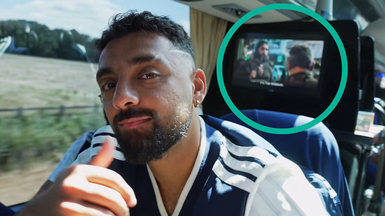 Team India Watches Dhurandhar During Bus Ride To Manchester Ahead Of 2nd T20I Against England