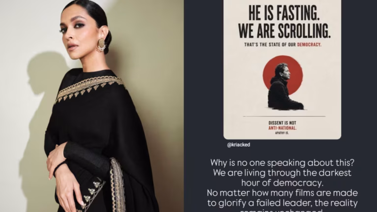 Deepika Padukone Fans Call Out Fake AI Screenshot Linking Actress To Sonam Wangchuk Protest