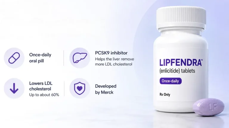 FDA Approves Lipfendra: First Oral PCSK9 Inhibitor for High Cholesterol