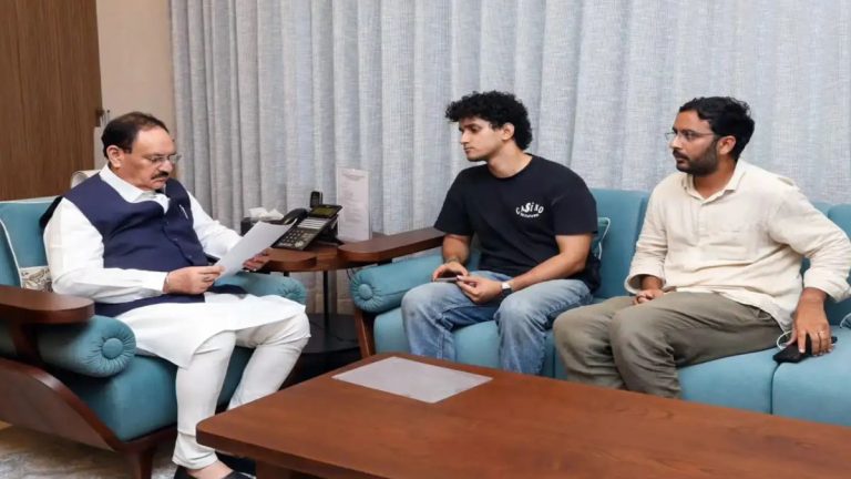 JP Nadda Urges CJP To End Protest After Talks On NEET Row