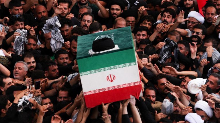 Khamenei's Funeral Procession Continues Through Iraq's Holiest Shia Shrines